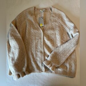 Boden, cream cardigan!